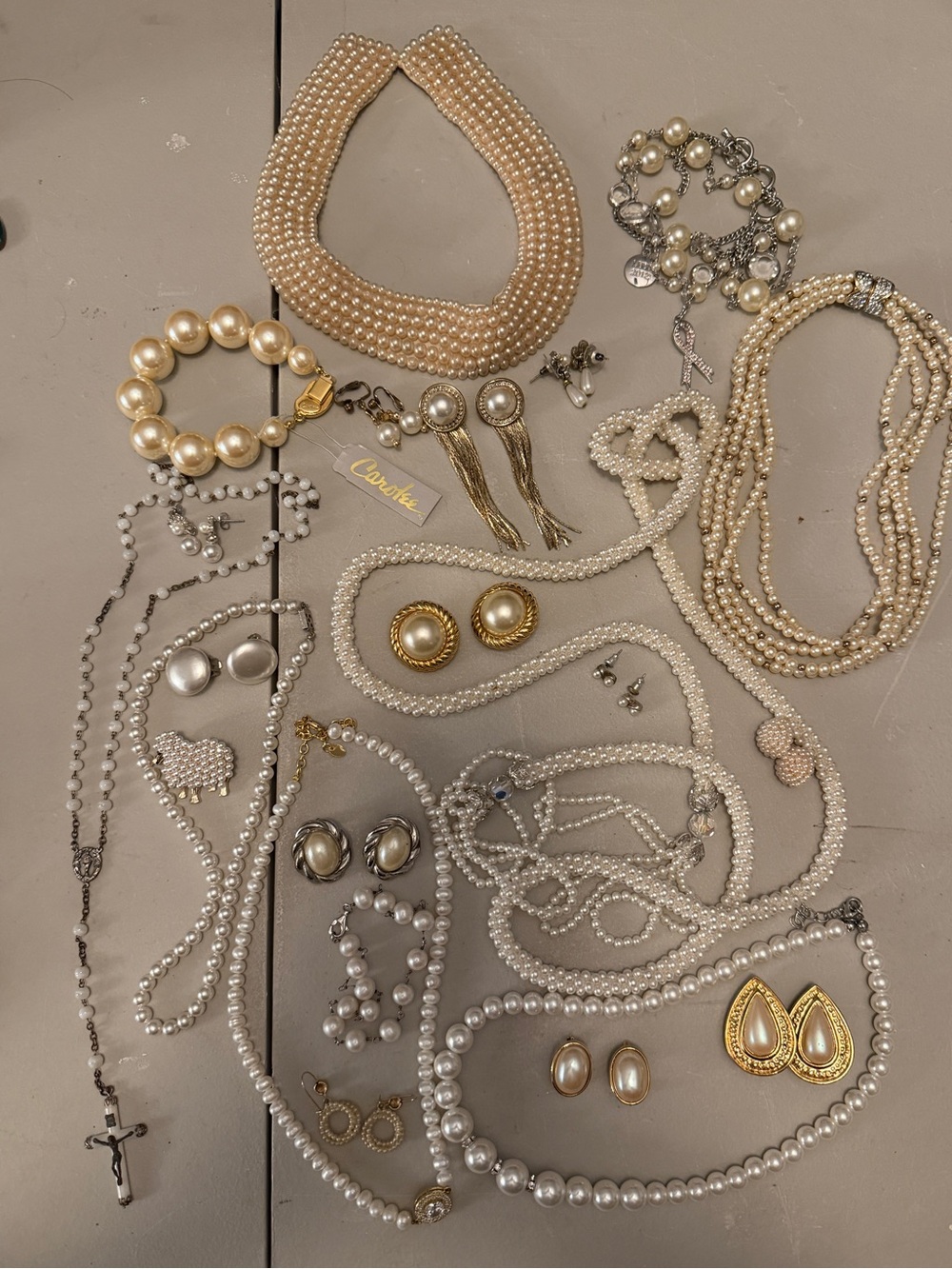 Faux Pearl Jewelry Bundle